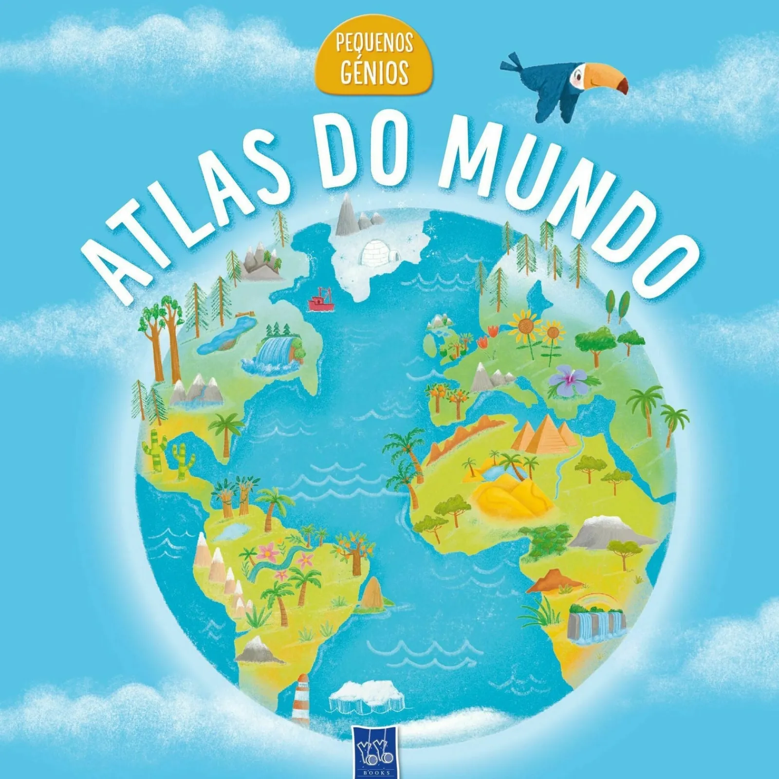 Yoyo Pequenos Génios - Atlas do Mundo de BOOKS^ Conhecimento
