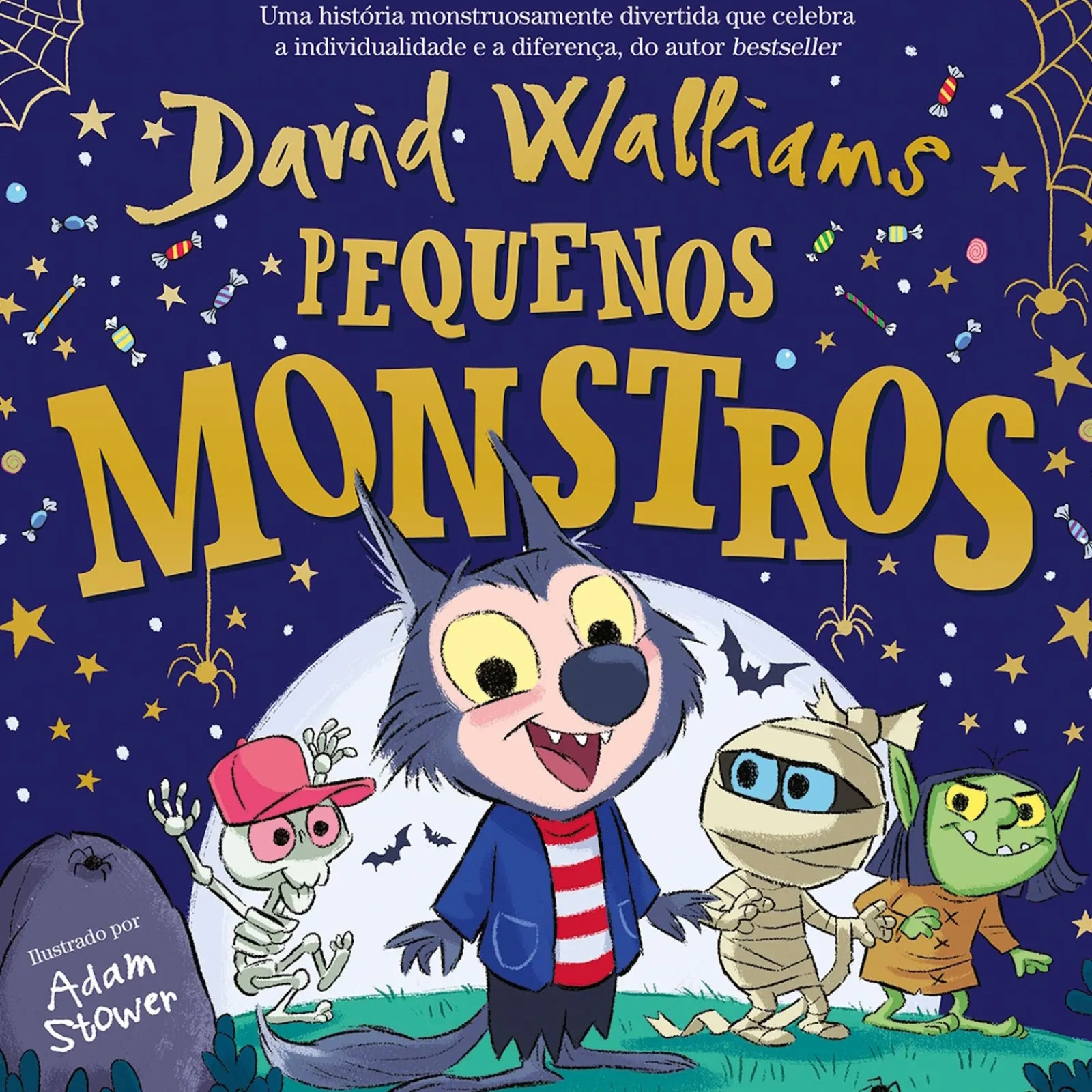 Porto Editora Pequenos Monstros de David Walliams^ Literatura Infantil
