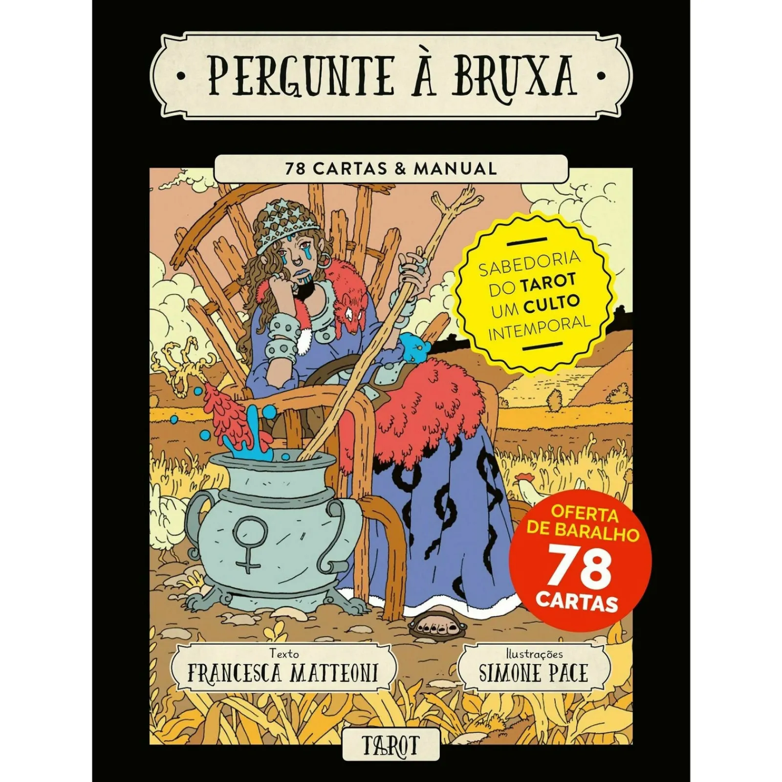 Planeta Pergunte à Bruxa - 78 Cartas e Manual de Francesca Matteoni^ Espiritualidade