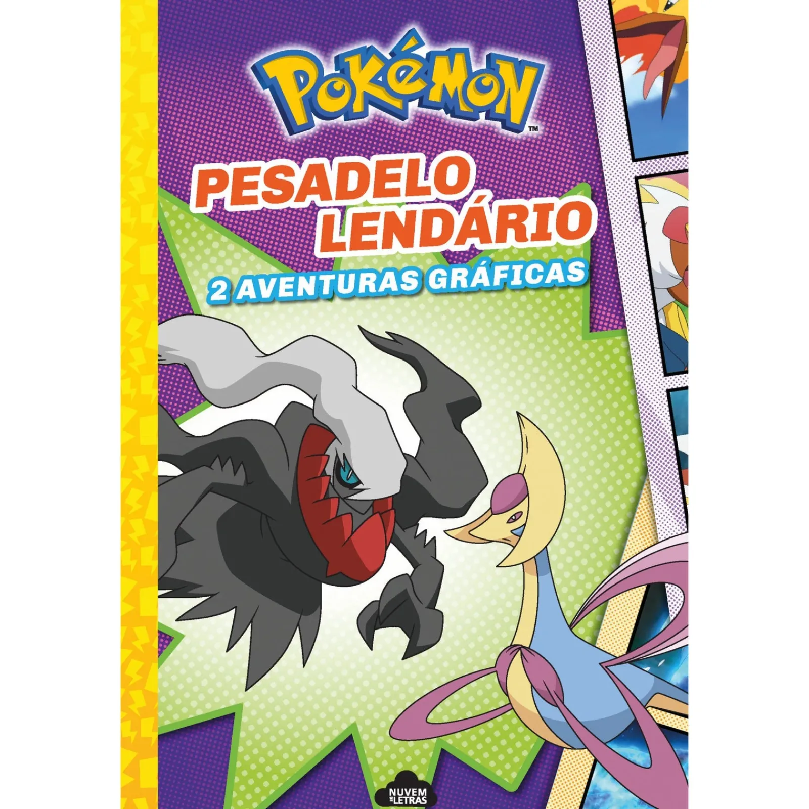 Nuvem De Letras Pesadelo Lendário: Novela Gráfica de The Pokémon Company^ Banda Desenhada E Novelas Gráficas