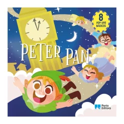 Porto Editora Peter Pan - com 8 Pop-Ups Mágicos^ Literatura Infantil