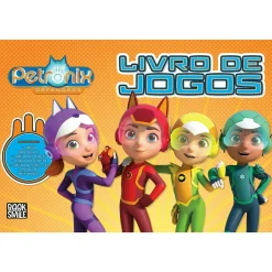 Booksmile Petronix Defenders - Livro de Jogos^ Atividades