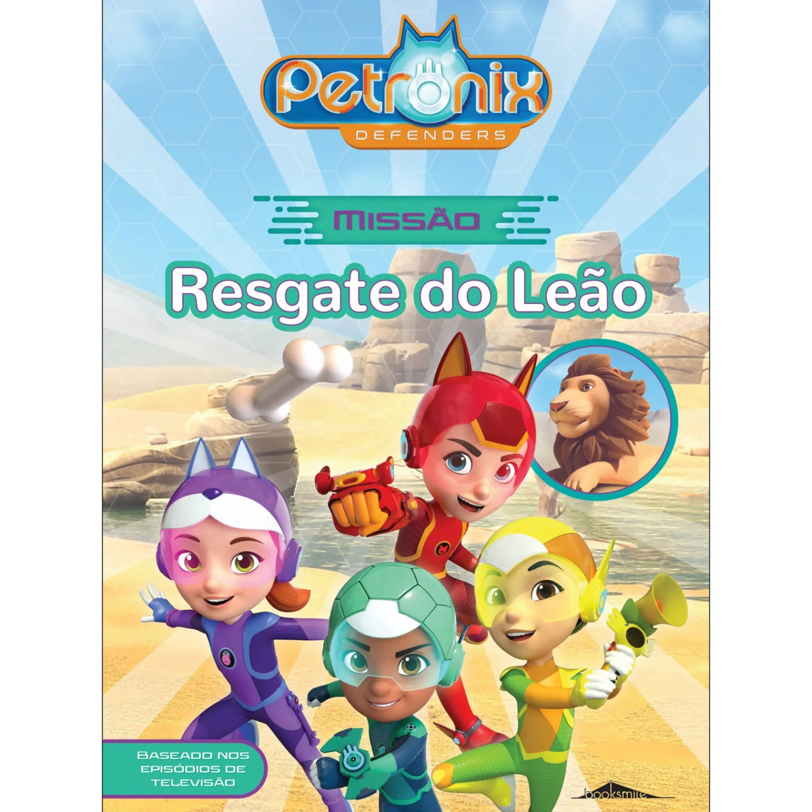 Booksmile Petronix Defenders: Missão - Resgate do Leão^ Coleções Infantis