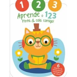 Yoyo Pinta & Cola Comigo - Aprende o 123 - Gato de BOOKS^ Atividades