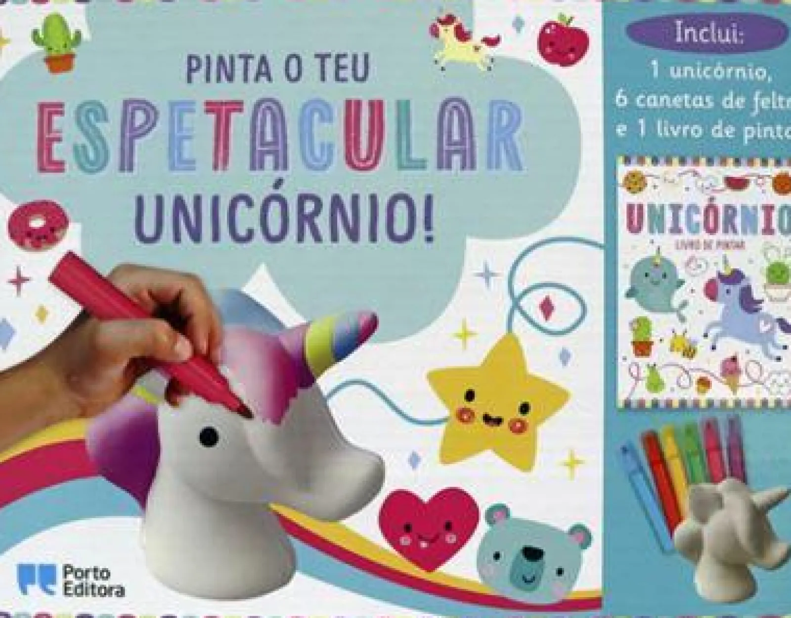 Porto Editora Pinta o Teu Espetacular Unicórnio!^ Atividades