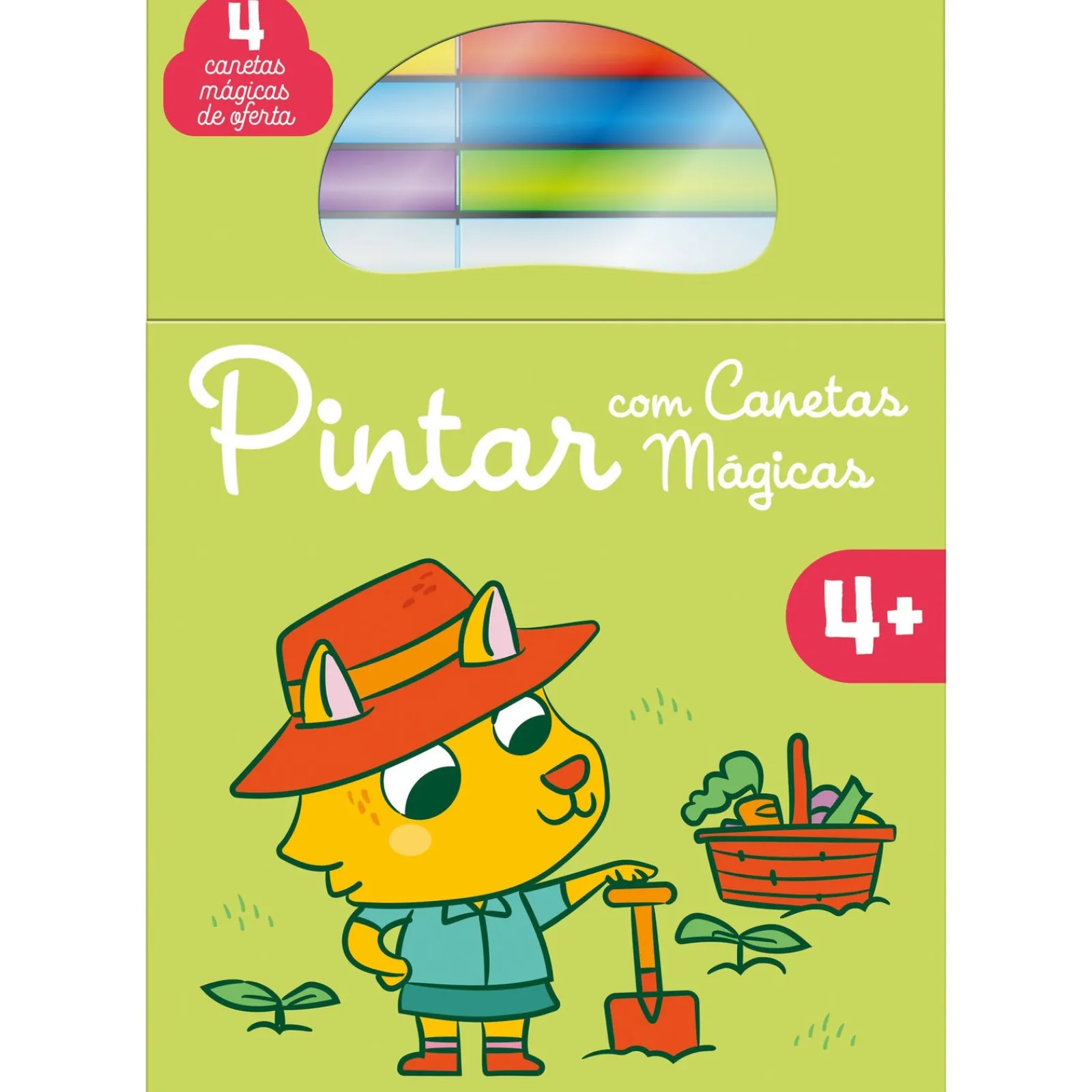 Yoyo Pintar com Canetas Mágicas - Verde 4+ de BOOKS^ Atividades
