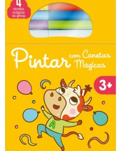 Yoyo Pintar com Canetas Mágicas - Amarelo 3+^ Atividades