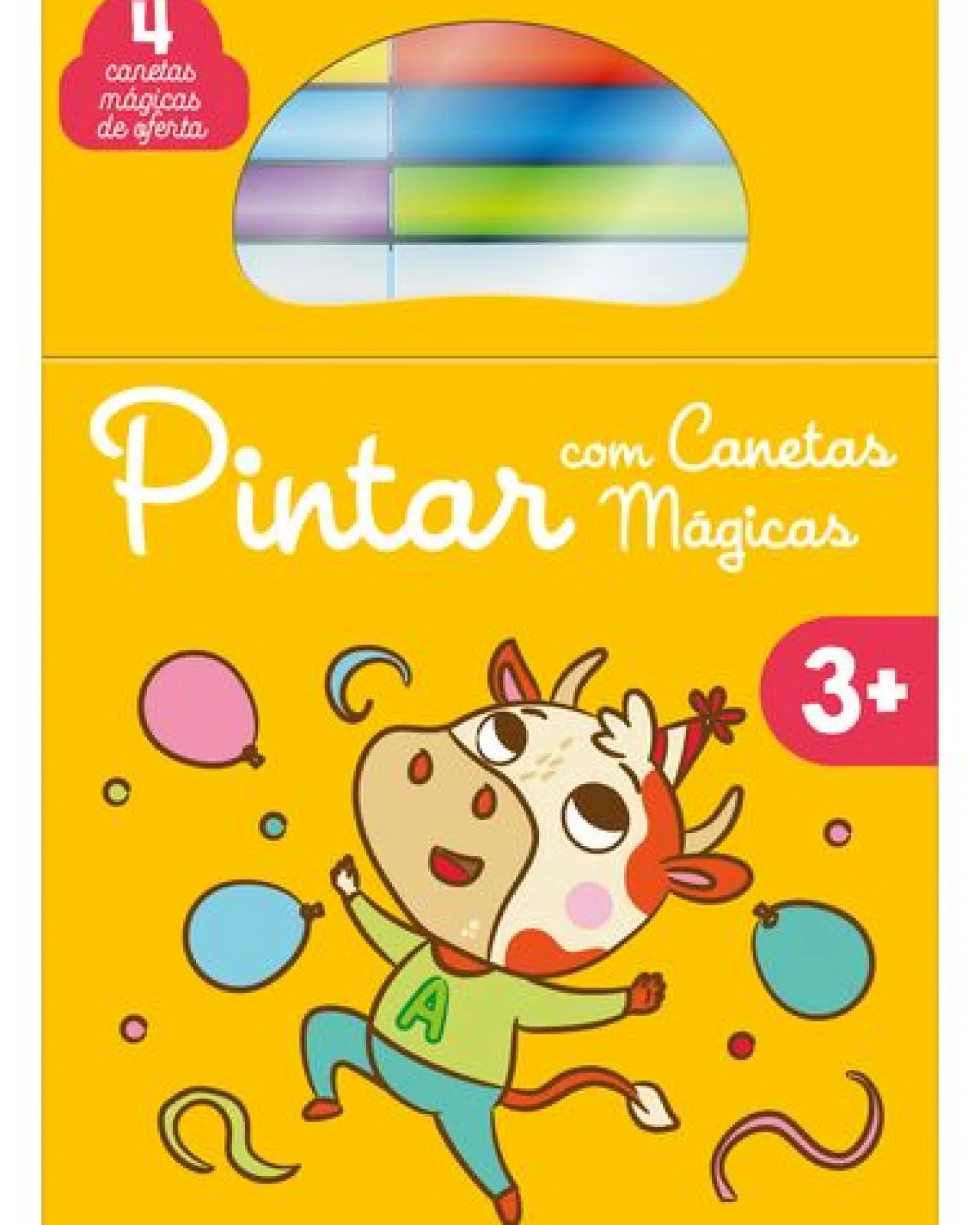 Yoyo Pintar com Canetas Mágicas - Amarelo 3+^ Atividades