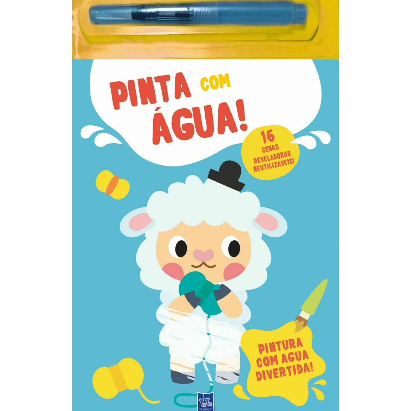 Yoyo Pintar com Água - Ovelha de BOOKS^ Atividades