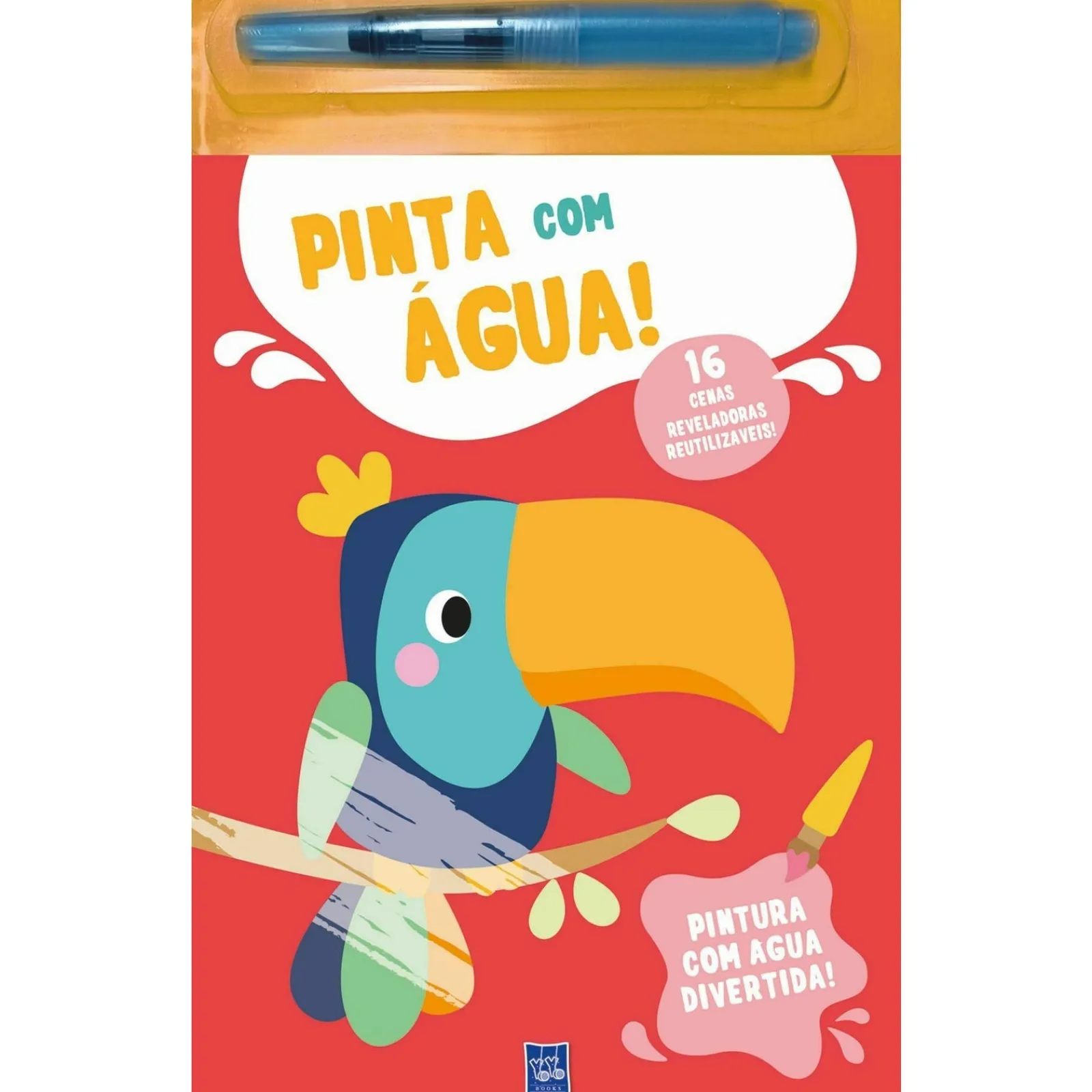 Yoyo Pintar com Água - Tucano de BOOKS^ Atividades