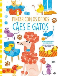 Jacarandá Pintar com os Dedos - Cães e Gatos^ Atividades