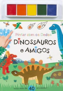 Porto Editora Pintar com os Dedos - Dinossauros e Amigos^ Atividades