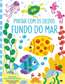 Jacarandá Editora Pintar com os Dedos - Fundo do Mar^ Atividades