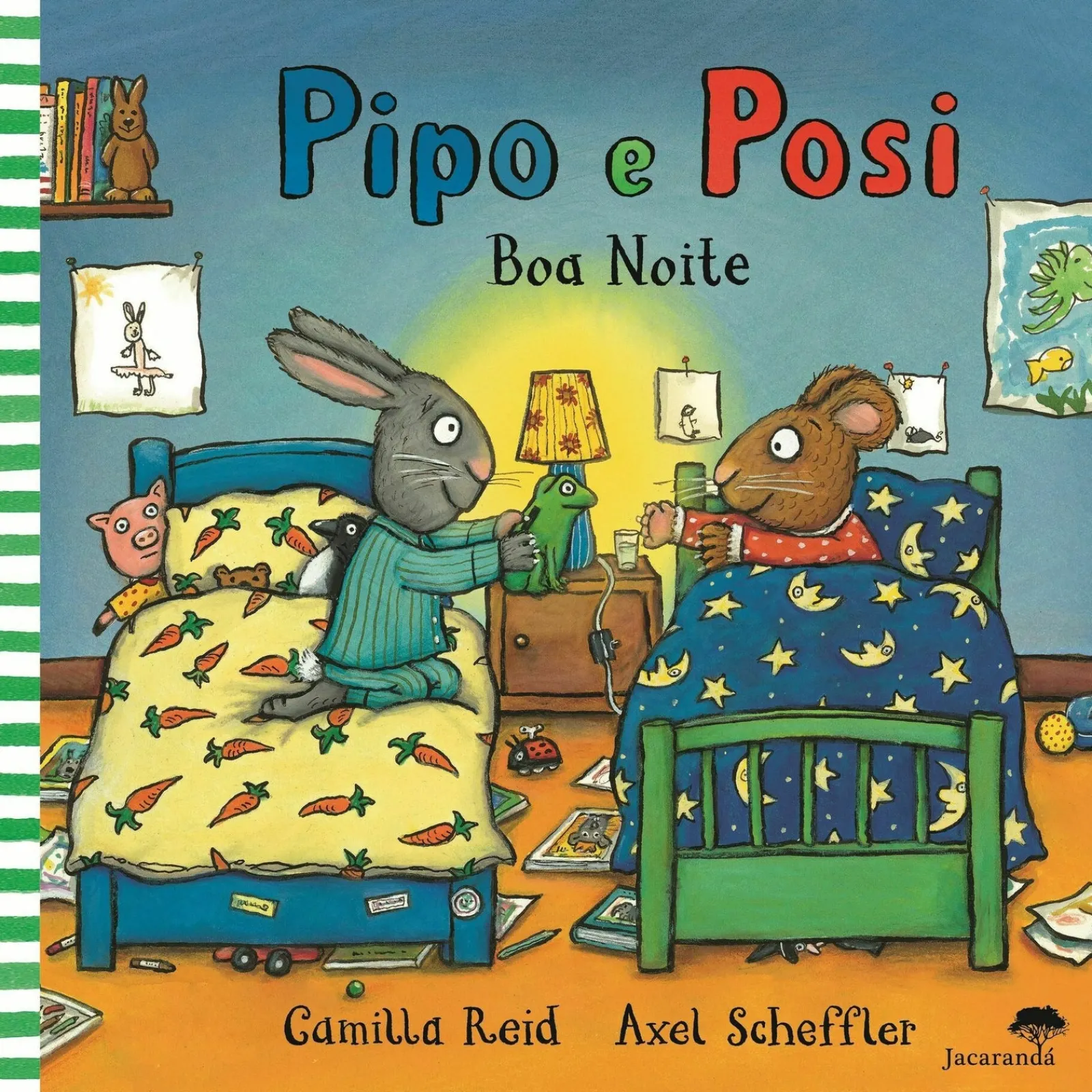 Jacaranda Pipo e Posi - Boa Noite de Axel Scheffler, Camilla Reid^ Literatura Infantil