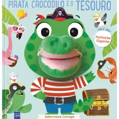 Yoyo Books Pirata Crocodilo e o Tesouro^ Literatura Infantil