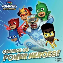 Nuvem De Letras PJ Masks Power Heroes - Conhece os Power Heroes!^ Coleções Infantis