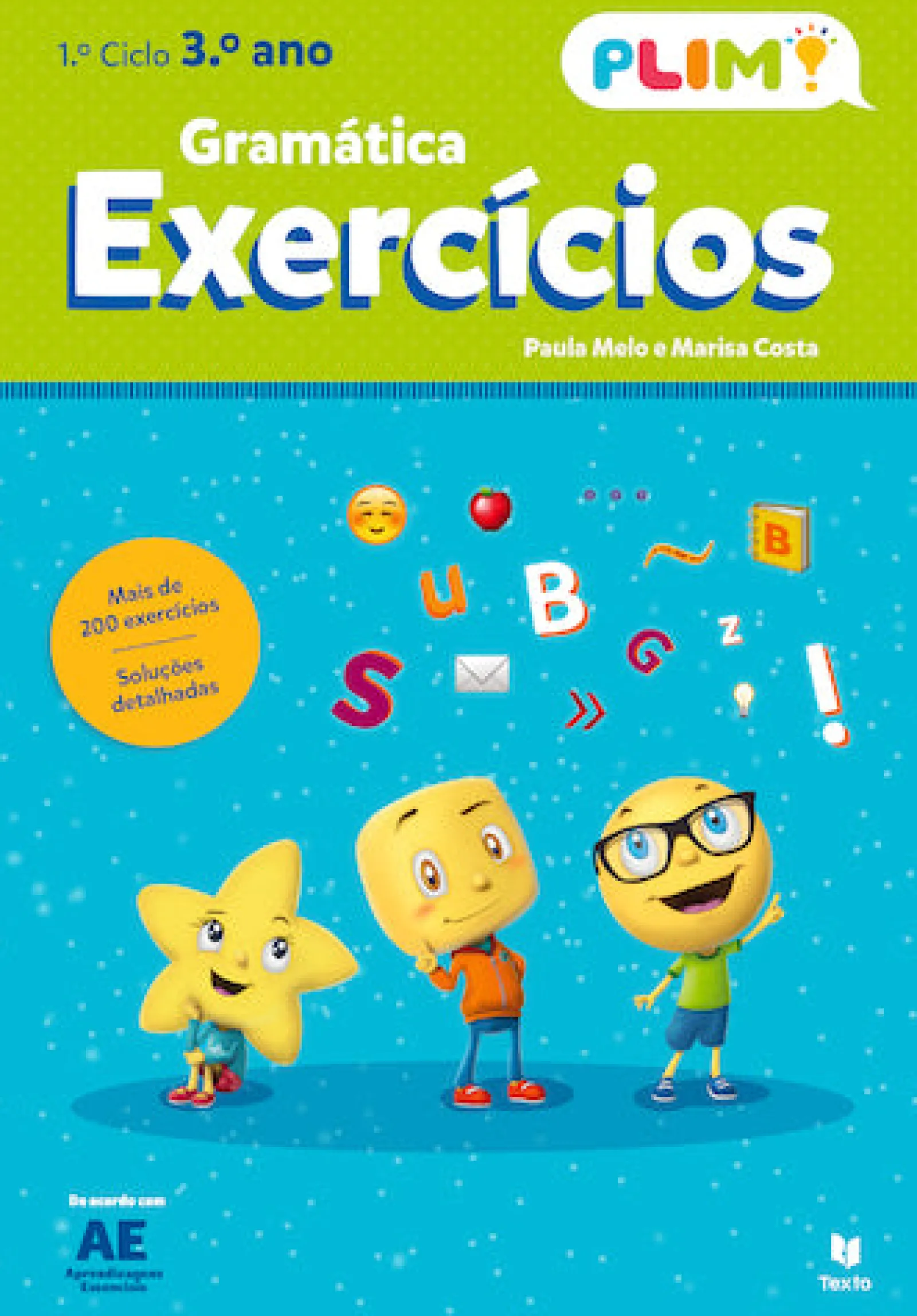 Texto PLIM! Exercícios de Gramática 3.º Ano de Paula Melo e Marisa Costa^ Dicionários E Gramáticas