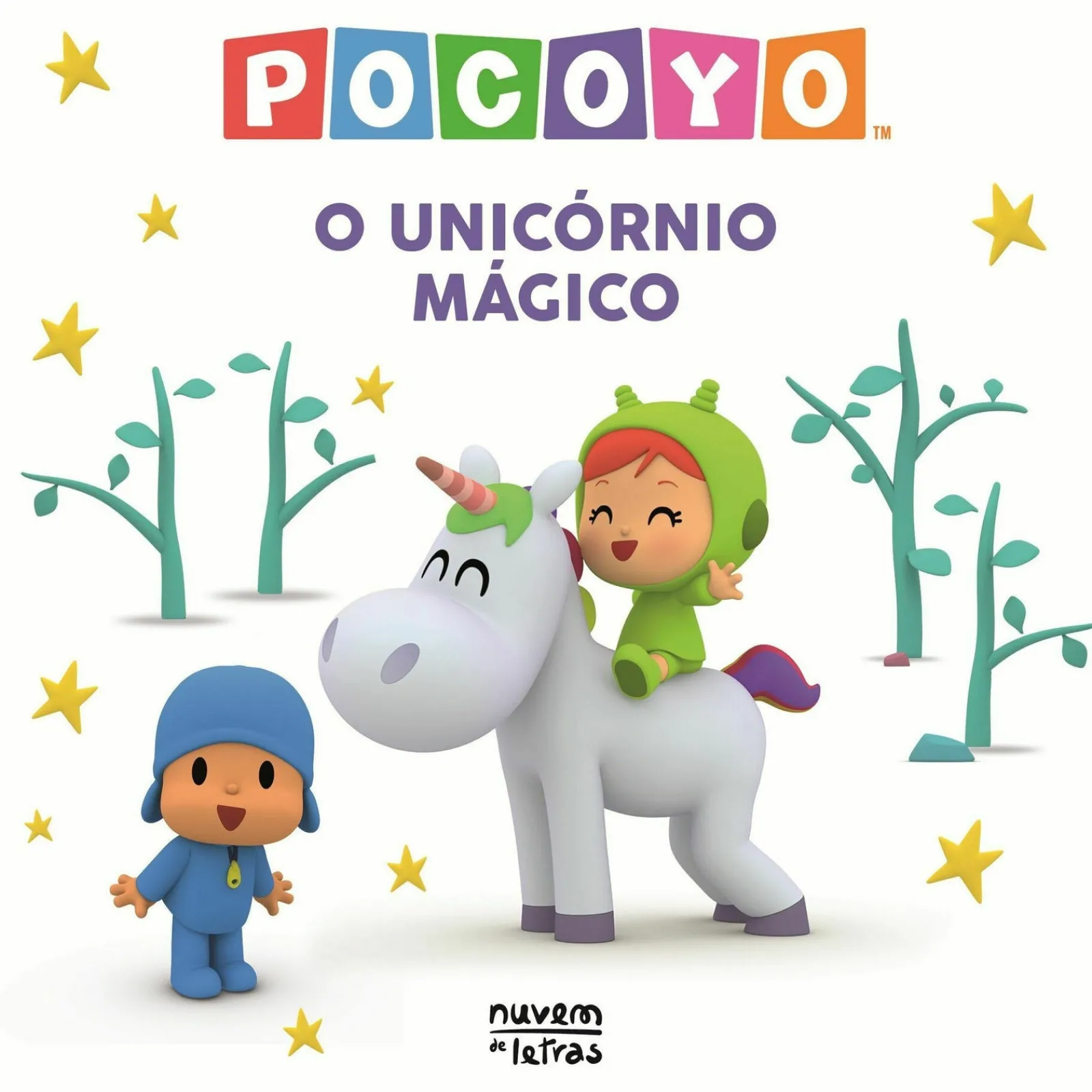Nuvem De Letras Pocoyo - o Unicórnio Mágico de Zinkia^ Literatura Infantil