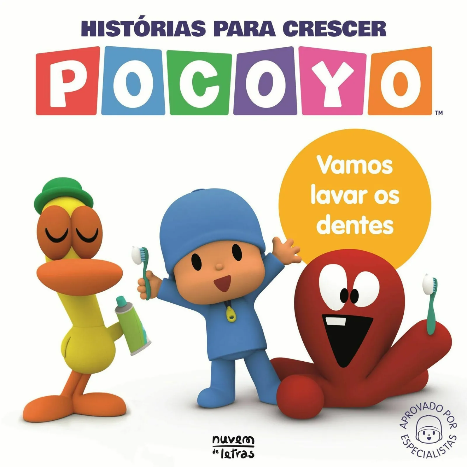 Nuvem De Letras Pocoyo - Vamos Lavar os Dentes de Zinkia^ Bebé