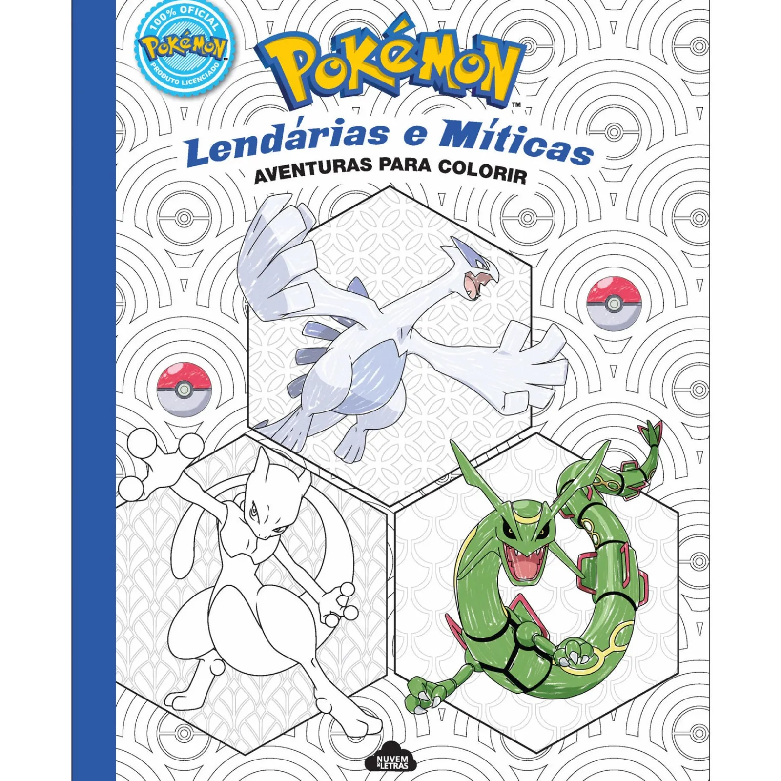 Nuvem De Letras Pokémon - Lendárias e Míticas Aventuras para Colorir^ Atividades