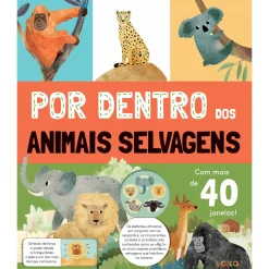 Zoko Por Dentro dos Animais Selvagens: Livro com Janelas de Zero a Oito^ Conhecimento