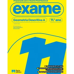 Porto Editora Preparação para o Exame Final Nacional - Geometria Descritiva A - 11.º Ano^ Secundário