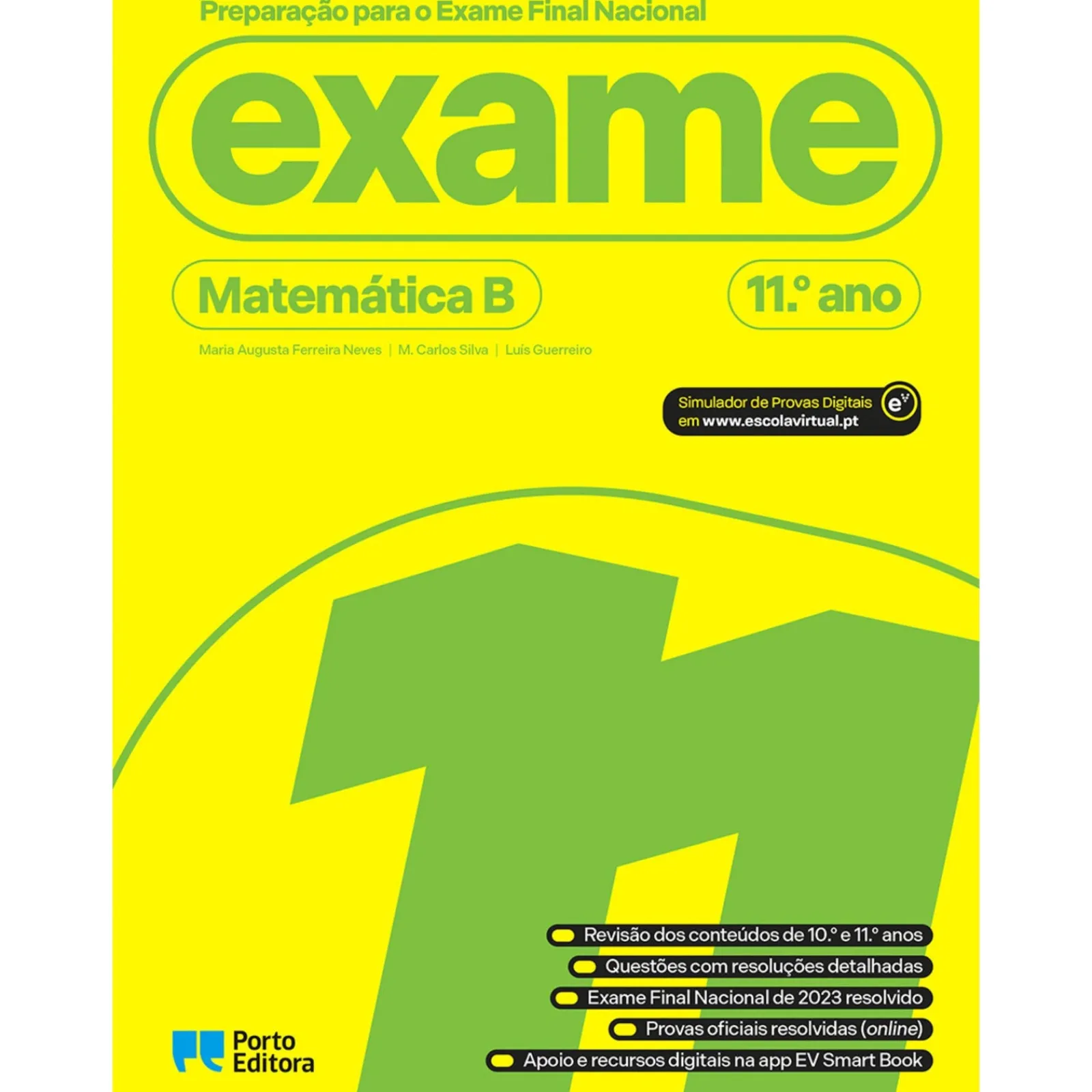 Porto Editora Preparação para o Exame Final Nacional - Matemática B - 11.º Ano^ Secundário