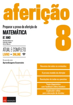 Leya Preparar a Prova de Aferição de Matemática 8.º Ano de Anabela Matoso, Cláudia Fialho e Artur Moura^ 3º Ciclo