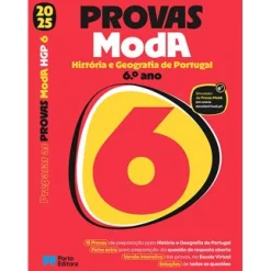 Porto Editora Preparar as Provas ModA 2025 - História e Geografia de Portugal 6.º Ano^ 2º Ciclo