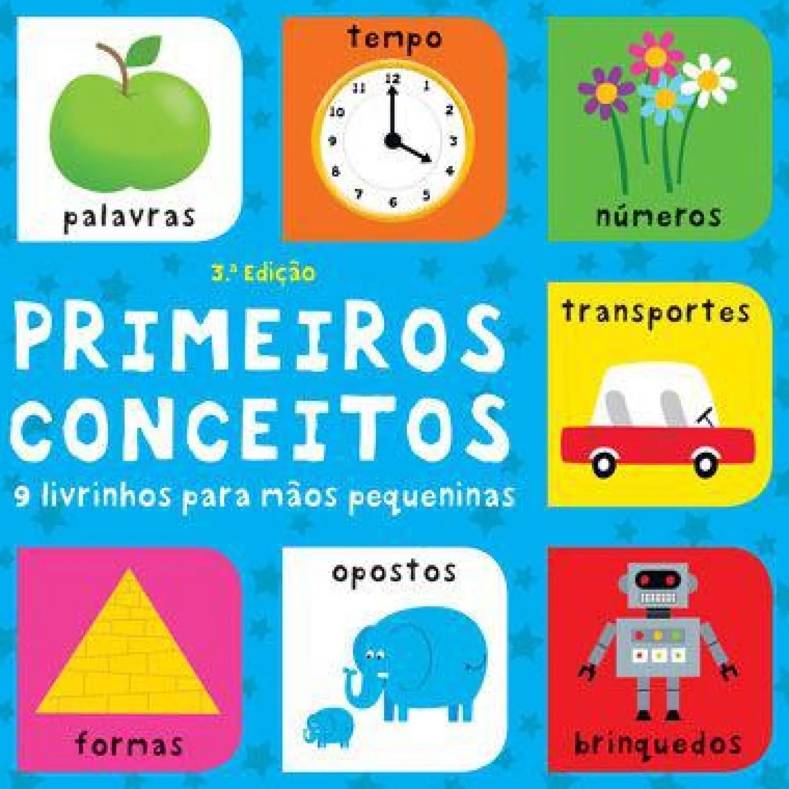 Jacarandá Primeiros Conceitos! - 9 Livrinhos para Mãos Pequeninas^ Bebé