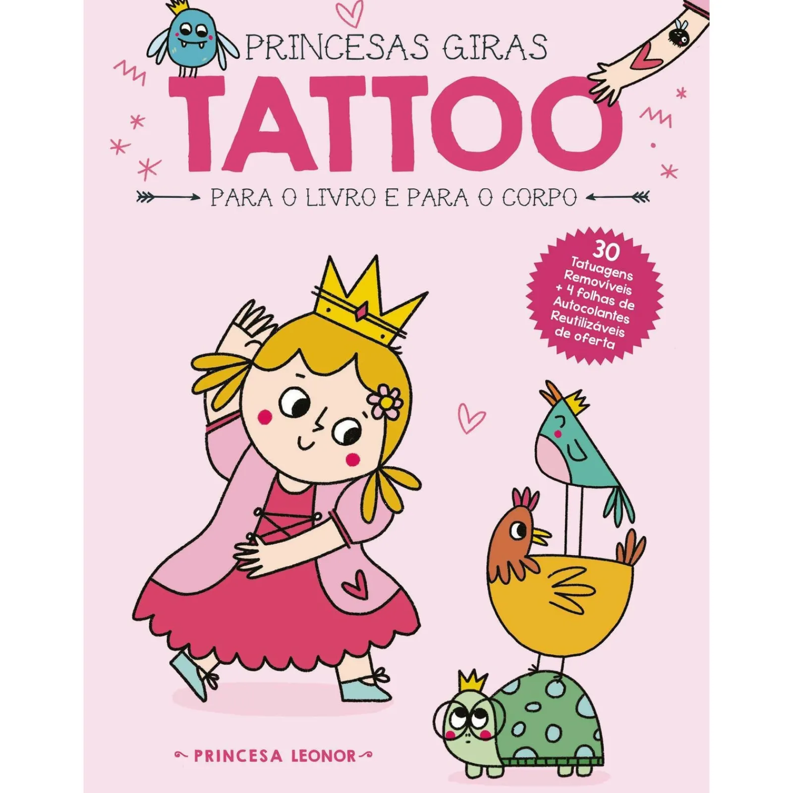 Yoyo Books Princesa Leonor - Tattoo^ Atividades