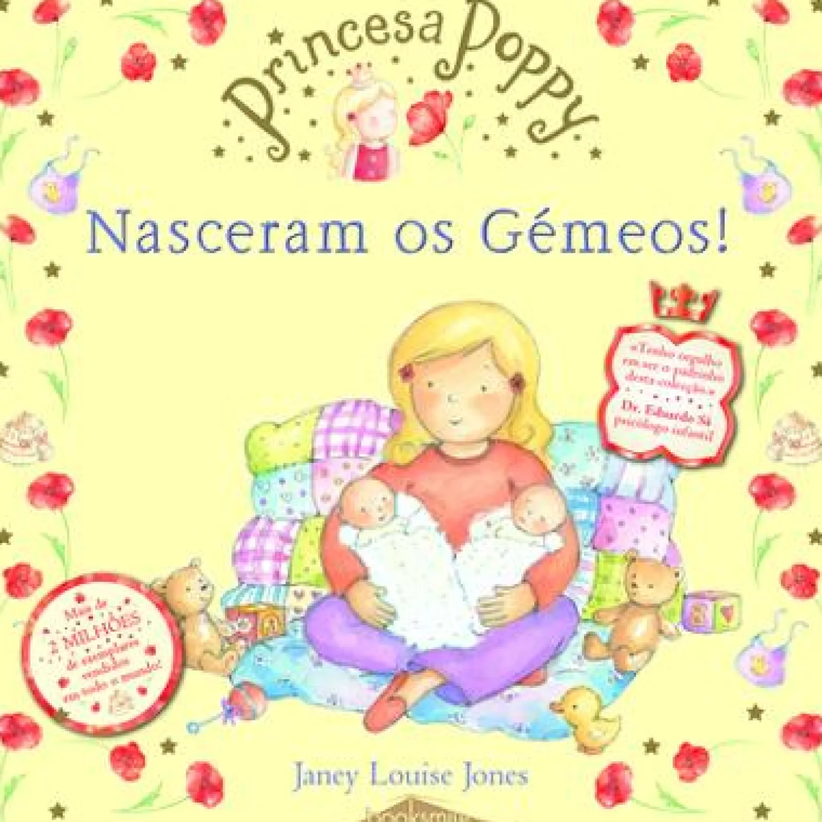 Booksmile Princesa Poppy - Nasceram os Gémeos! de Janey Louise Jones^ Coleções Infantis