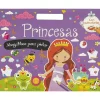Porto Editora Princesas - Megabloco para Pintar com Autocolantes^ Atividades