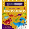 Porto Editora Procura e Pinta Dinossauros - Livro com Caneta de Água^ Atividades
