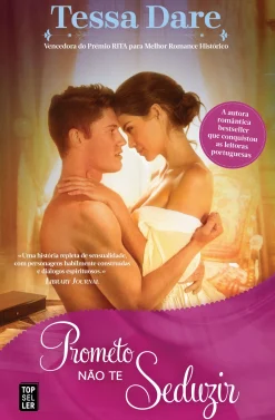 Topseller Prometo Não Te Seduzir de Tessa Dare - Girl Meets Duke - Volume 2^ Romance