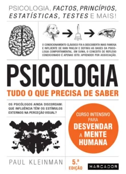 Marcador Psicologia - Tudo o que Precisa de Saber de Paul Kleinman Curso Intensivo para Desvendar a Mente Humana^ Técnicos