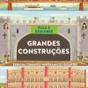 Booksmile Puxa e Descobre - Grandes Construções de Philip Steele - Explora Cenários Panorâmicos Gigantes^ Conhecimento
