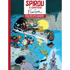 Edições Asa QRN Sobre Bretzelburgo | Sarilhos em Champignac de André Franquin - Spirou e Fantásio N.º 8^ Banda Desenhada E Novelas Gráficas