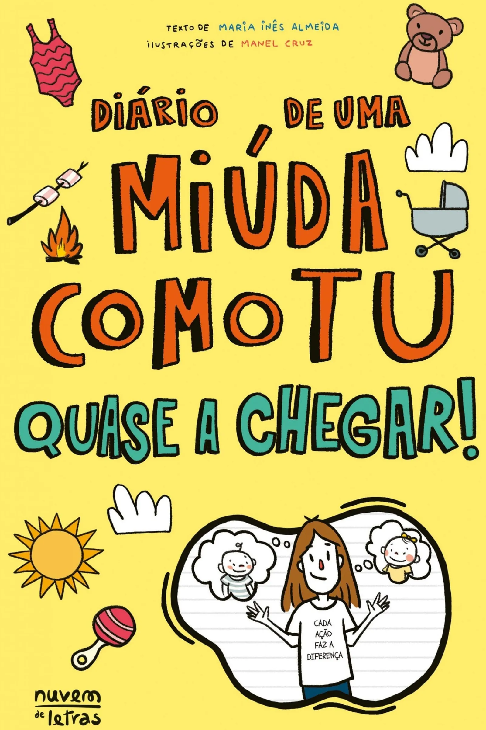 Nuvem De Letras Quase A Chegar! de Maria Inês Almeida^ Coleções Juvenis