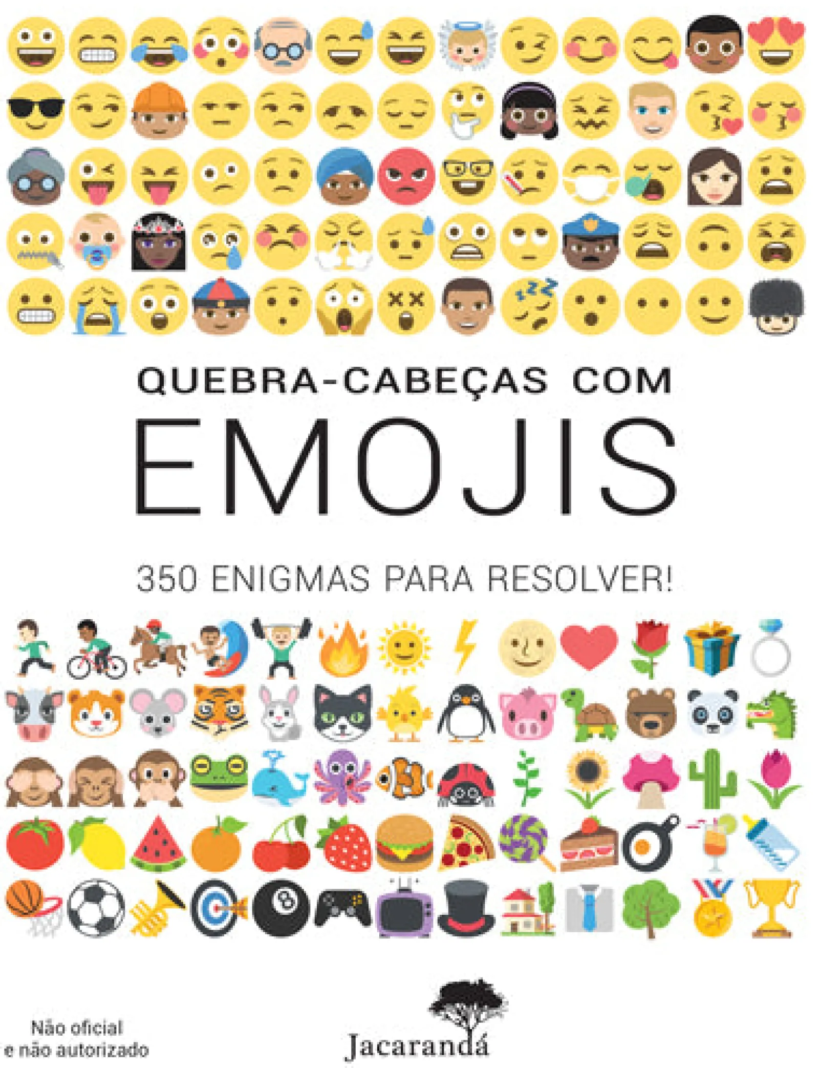 Jacarandá Quebra-Cabeças com Emojis - 350 Enigmas para Resolver!^ Atividades