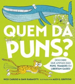 Nuvem De Letras Quem Dá Puns? de Nick Caruso e Dani Rabaiotti^ Literatura Infantil