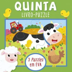 Porto Editora Quinta - Livro-puzzle em EVA^ Atividades|Puzzles