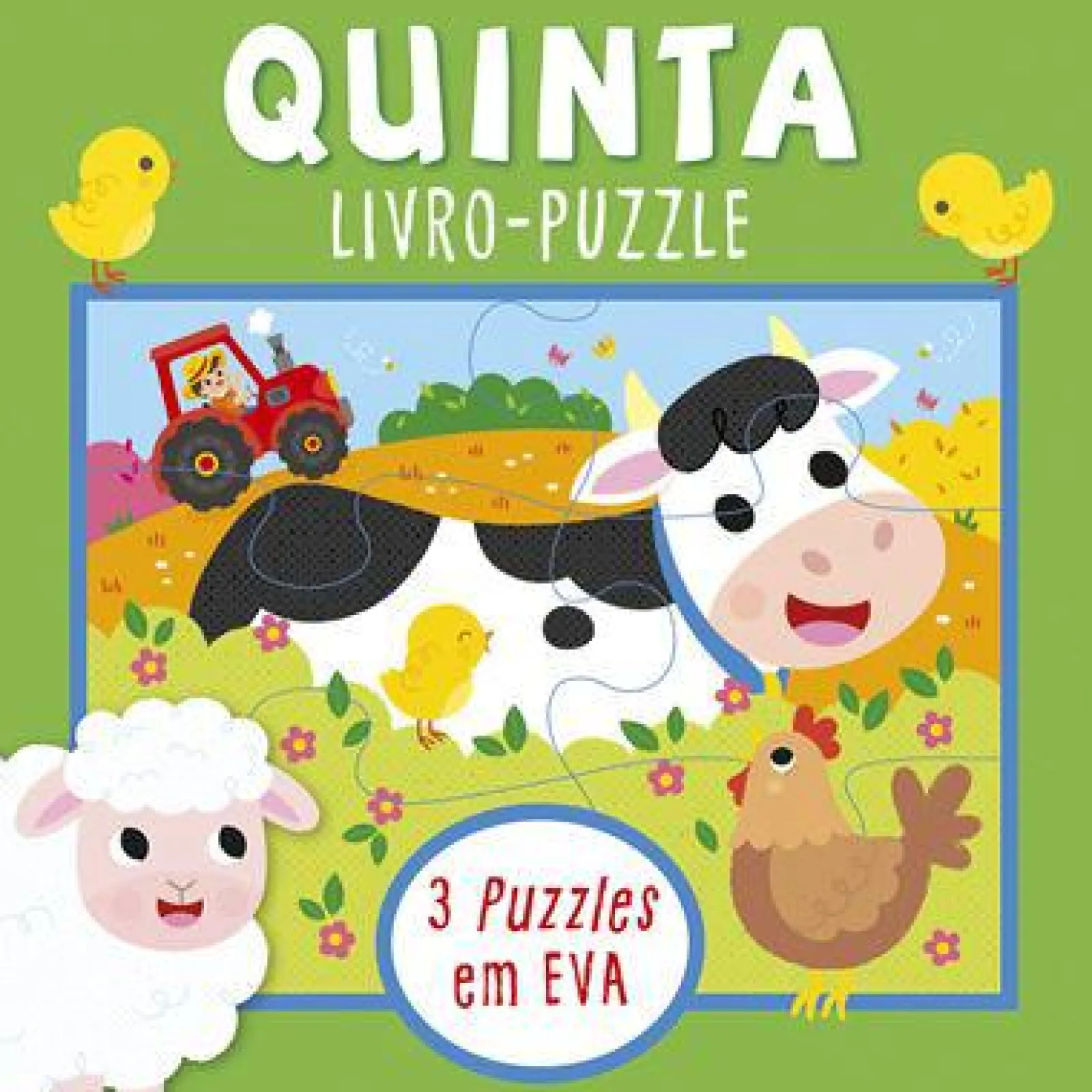Porto Editora Quinta - Livro-puzzle em EVA^ Atividades|Puzzles
