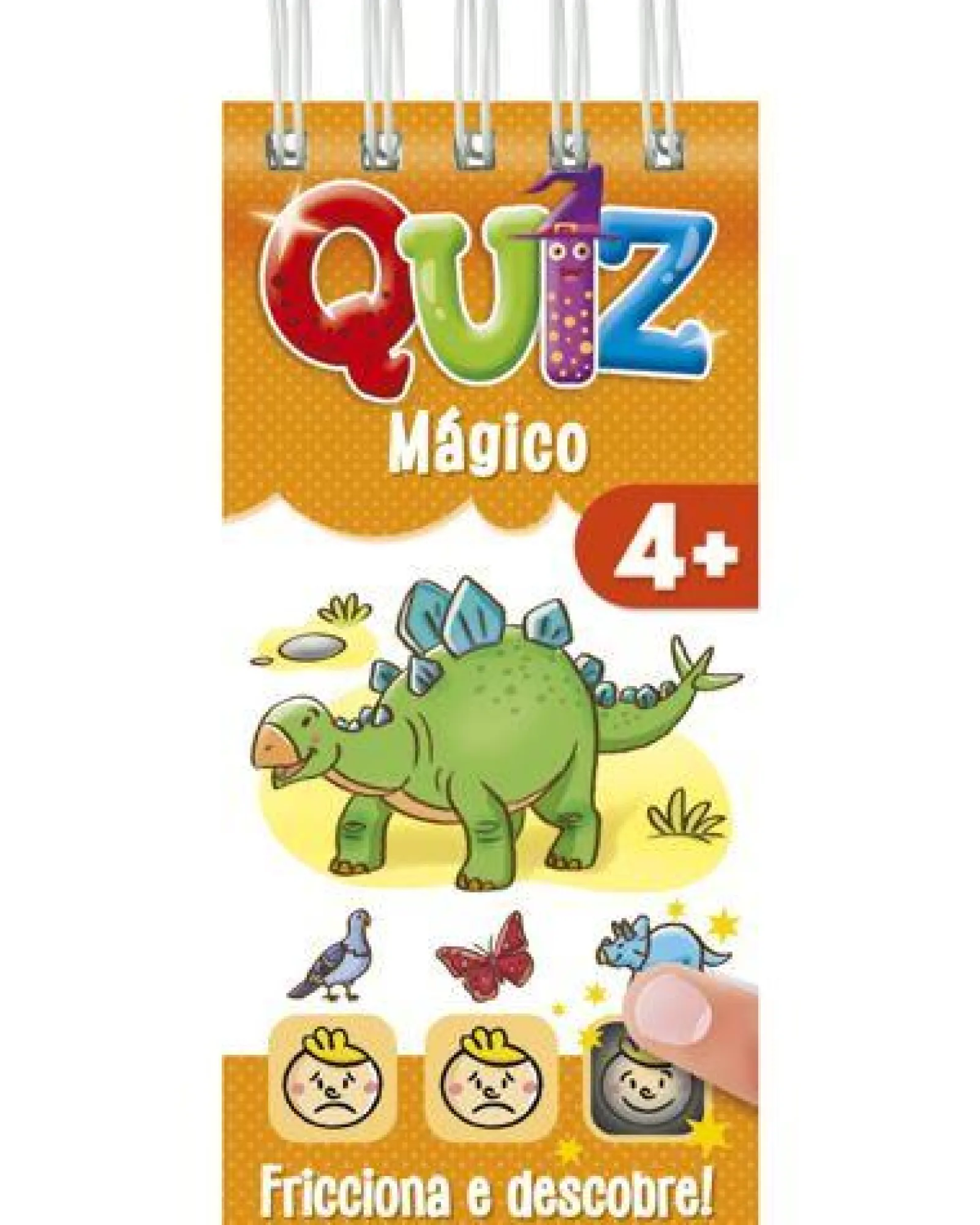 Porto Editora Quiz Mágico 4+ (capa Cor de Laranja)^ Atividades