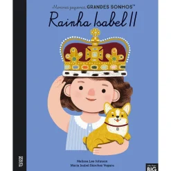 Nuvem De Letras Rainha Isabel II de Melissa Lee Johnson e Maria Isabel Sánchez Vegara de Melissa Lee Johnson e Maria Isabel Sánchez Vegara^ Literatura Infantil