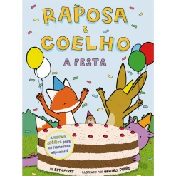 Booksmile Raposa e Coelho Nº 3 - A Festa de Beth Ferry^ Banda Desenhada E Novelas Gráficas