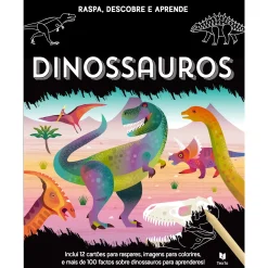 Texto Editora Raspa, Descobre e Aprende - Dinossauros de Imagine That Books^ Atividades
