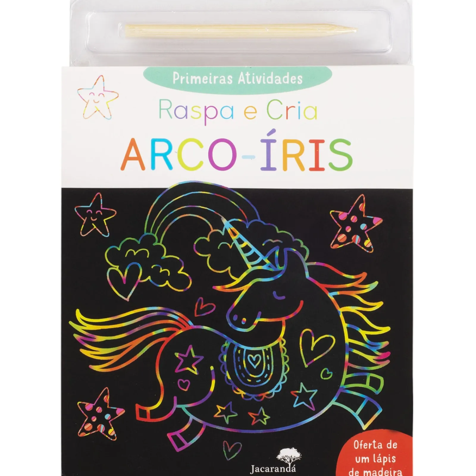 Jacarandá Raspa e Cria Arco-Íris - Primeiras Atividades^ Atividades