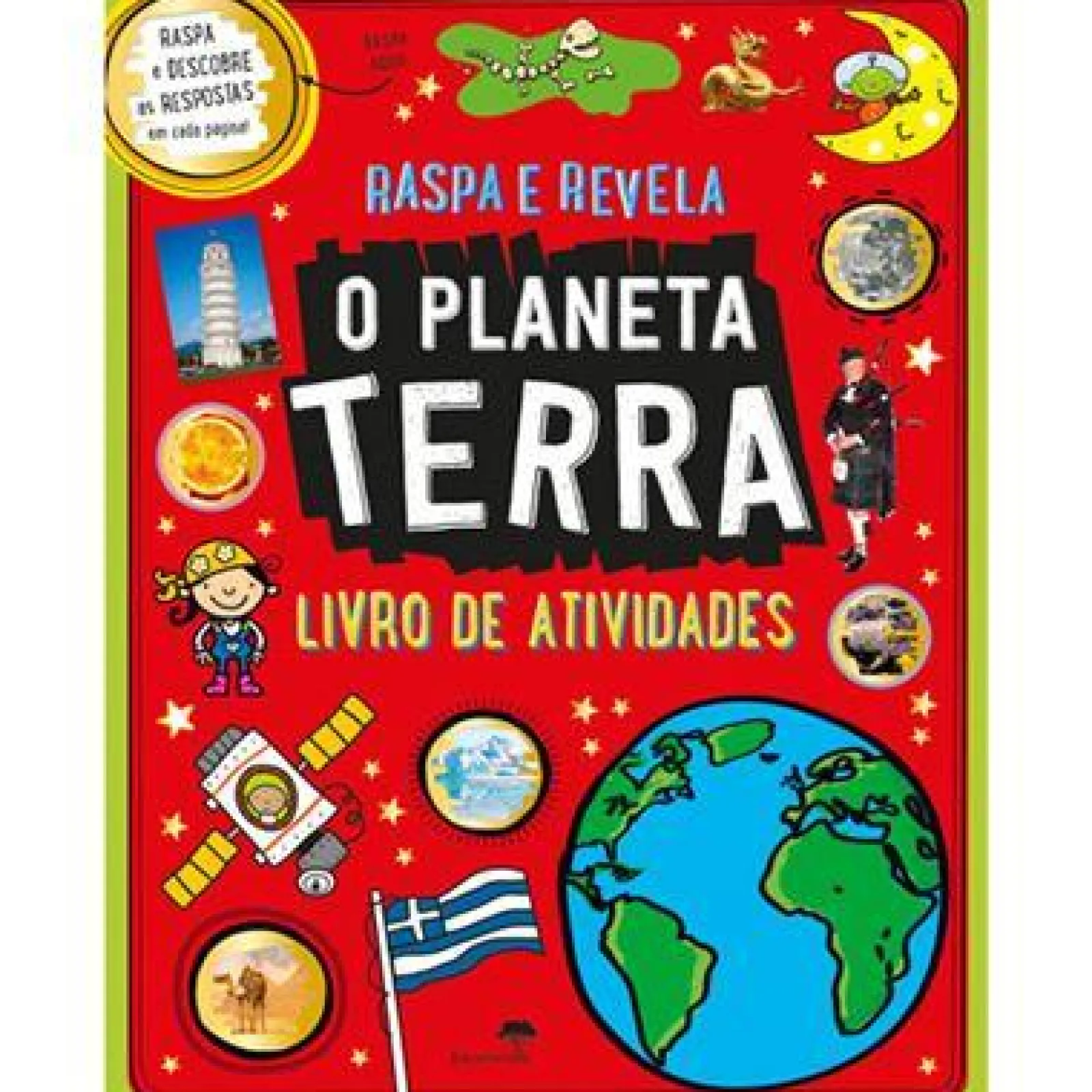 Jacarandá Raspa e Revela - o Planeta Terra de Stuart Lynch e John Abbott - Livro de Atividades^ Atividades
