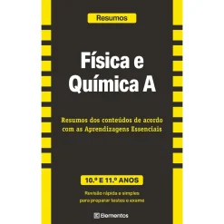 Note! Online Resumos - Física e Química A -10.º e 11.º Anos^ Secundário